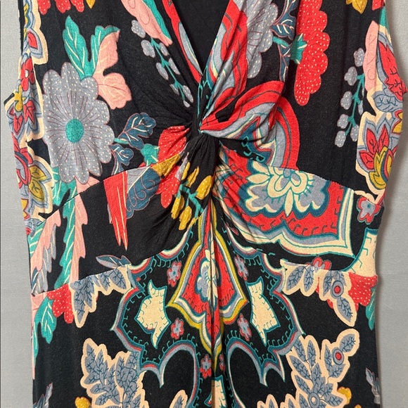 Anthropologie Maeve Camilla Maxi Dress Large Boho Paisley - Picture 4 of 9